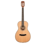 Kala KA-GTR-PLR Solid Cedar Top Parlor Guitar with Bag