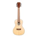 Kala KA-SSTU-C Solid Spruce Concert Travel Ukulele with Bag