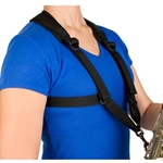 ProTec Small Padded Saxophone Harness with Metal Snap