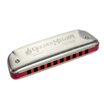 Hohner Progressive Series Goldon Melody C Harmonicaa