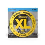 D'Addario EXL125 Super Light Top/Regular Bottom Nickel Wound Electric Guitar Strings 9-46