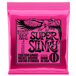 Ernie Ball P02223 Super Slinky Nickel Wound Electric Guitar Strings 9-42 Gauge