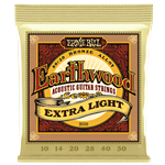 Ernie Ball P02006 Earthwood Light 80/20 Bronze Acoustic Guitar Strings 10-50 Gauge