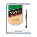 Rico La Voz Bb Clarinet Reeds - Box of 10