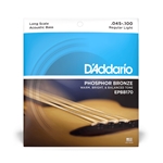 D'Addario EPBB170 Regular Light Long Scale Gauge Acoustic Bass Strings 45-100