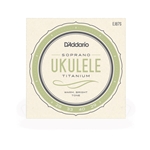 D'Addario EJ87S Titanium Soprano Ukulele Strings