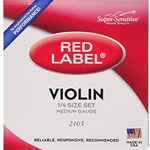 Super-Sensitive 2103 Red Label 1/4 Violin Strings