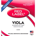 Super-Sensitive 4104 Red Label 13" Viola Strings