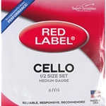 Super-Sensitive 6104 Red Label 1/2 Cello Strings