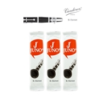 Vandoren Juno Bb Clarinet Reeds - 3 Reed Card