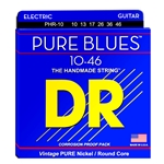 DR PHR-10 Pure Blues Pure Nickel Round Core Electric Guitar Strings 10-46