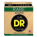 DR RPML-11 Rare Phosphor Bronze Acoustic Guitar Strings 11-50
