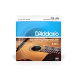 D'Addario EJ84L Light Gauge Silverplated Wound Loop End Gypsy Jazz Guitar Strings 10-44