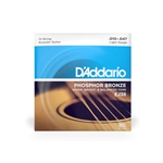 D'Addario EJ38 Light Gauge Phosphor Bronze 12-String Acoustic Guitar Strings 10-47