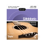 D'Addario EXPPBB190GS 23.5 Scale Length GS Mini Acoustic Bass String Set 37-90