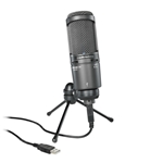 Audio-Technica AT2020USB+ Cardioid Condenser USB Microphone