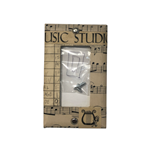 Custom 1x Square Light Switch Cover - Music Studio
