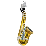 Old World Christmas Saxophone Ornament