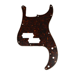 Allparts PG-0750-044 Pickguard for Precision Bass® - Red Tortoise 3-ply (RT/W/B) .090