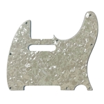 Allparts PG-0562-065 8-Hole Pickguard for Telecaster® - Parchment Pearloid 4-ply (PP/P/B/P) .100