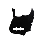 Allparts PG-0755-033 Pickguard for Jazz Bass® - Black 3-ply (B/W/B) .090