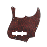 Allparts PG-0755-044 Pickguard for Jazz Bass®Red Tortoise 3-ply (RT/W/B) .090