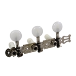 Allparts TK-0126-001 Classical Tuner Set with Pearloid White Buttons