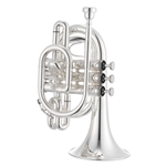 Jupiter JTR710S Bb Pocket Trumpet - Silver Plated