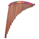 Cusco QT-21 23 Note 1 Line Peruvian Panpipes