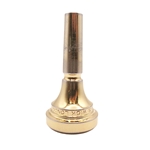 Used Denis Wick 2AL gold plated large shank Trombone Mouthpiece
