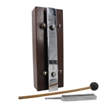 Antique Deagan Hanging Tuning Bell and Fork - A440