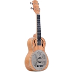 RESOMAPLE/CONCERT Gold Tone Concert-Scale Curly Maple Resonator Ukulele w/Bag