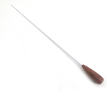 PaGu Opus Medium Baton - 11.75" Shaft, 2.25" Reddish Wood Handle
