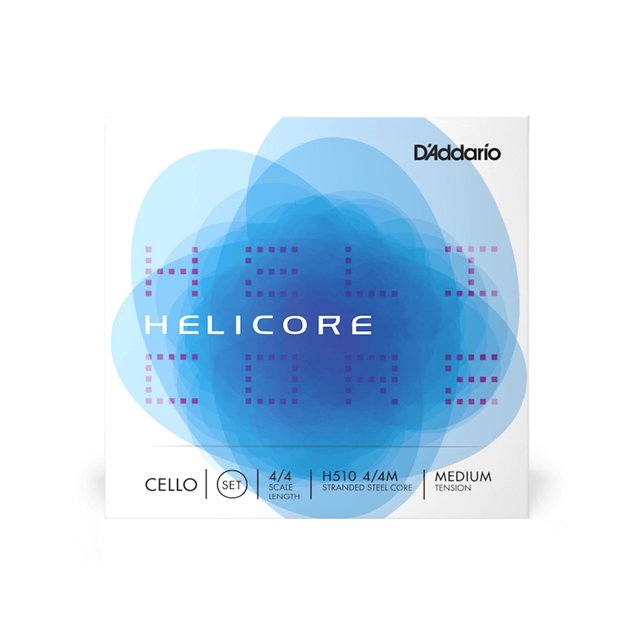 D’Addario Helicore H510 Medium Tension 4/4 Scale Length Cello String Set 