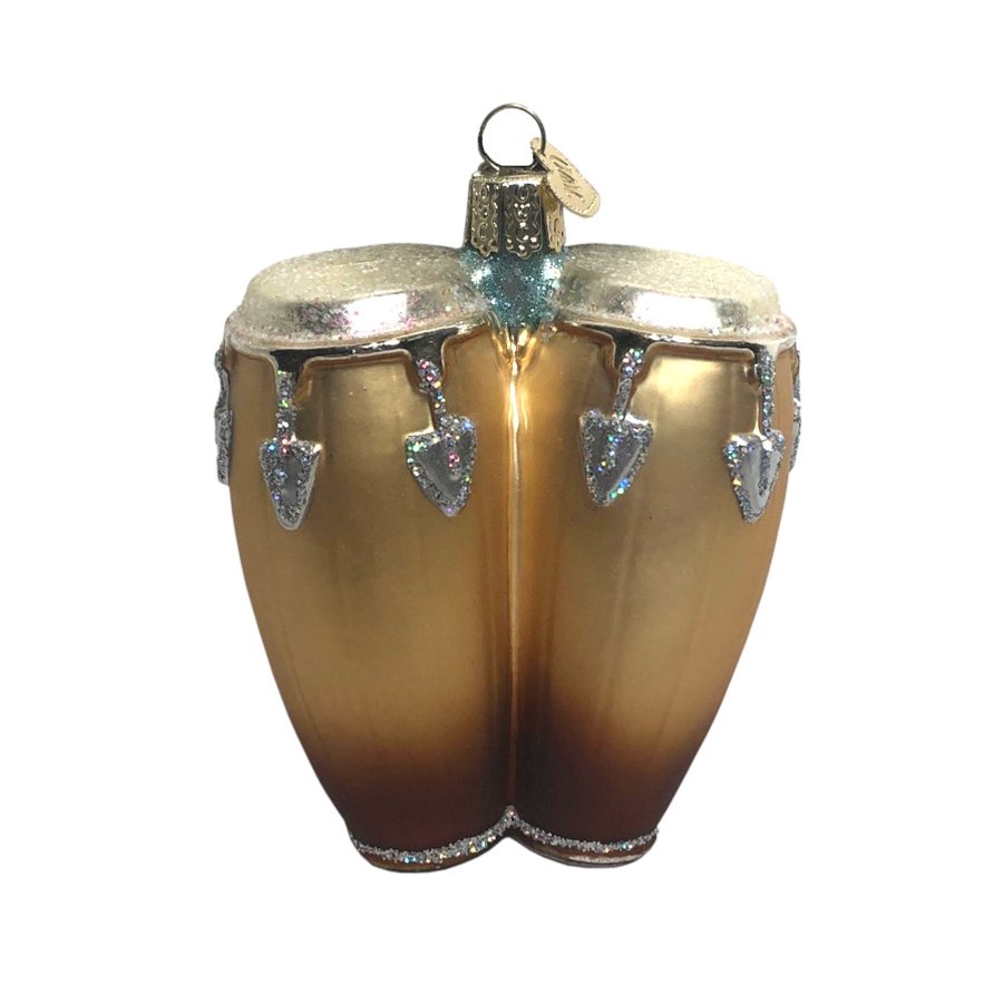 Bellingham Wind Works Old World Christmas Conga Drums Ornament