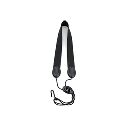 Rico Soprano/Alto Saxophone Fabric Neck Strap - Black