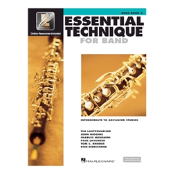 Essential Technique for Band Book 3 - Oboe