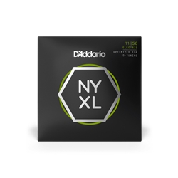 D'Addario NYXL1156 Medium Top / Extra Heavy Bottom Gauge NYXL Electric Guitar Strings 11-56