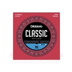 D'Addario EJ27H Classic Nylon Hard Tension Classical Guitar Strings