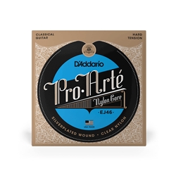 D'Addario EJ46 Pro-Arte Nylon Core Hard Tension Classical Guitar Strings