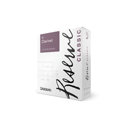 D'Addario Reserve Classic Bb Clarinet Reeds - Box of 10