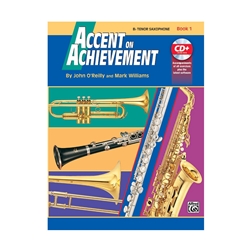 Accent on Achievement Book 1 - Bb Tenor Saxophone