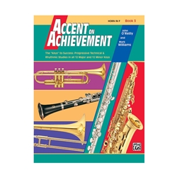 Accent on Achievement Book 3 - Horn in F