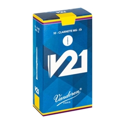 Vandoren V21 Eb Clarinet Reeds - Box of 10