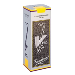 Vandoren V12 Bass Clarinet Reeds - Box of 5