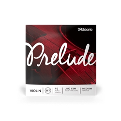 D'Addario J8101/2M Prelude Medium Tension 1/2 Violin Strings