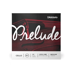 D'Addario J10101/4M Prelude Medium Tension 1/4 Cello Strings