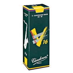 Vandoren V16 Tenor Saxophone Reeds - Box of 5