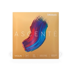 D'Addario A3103/4M Ascente Medium Tension 3/4 Violin Strings