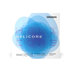 D'Addario H5104/4M Helicore Medium Tension 4/4 Cello Strings